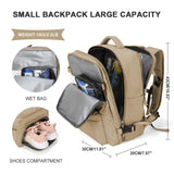 Lkblock Backpack 40x30x20 Airplane, Ryanair Cabin Hand Luggage Backpack, Easyjet Laptop Backpack for Aeroplane Travel, School Backpack