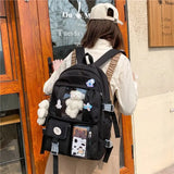 Lkblock Japanese High School Girls Backpack School Bags For Teenage Girls Multipockets New Backpack Women Mochila Feminina Bags