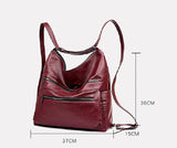 Lkblock Large Women Shoulder Bag Pu Leather Crossbody Bag Luxury Ladies Messenger Bag Quality Top-handle Handbag Female Tote Bag Purse