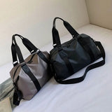 Lkblock Women Fitness Bag Men Gym Handbag Sport Training Shoulder Travel Bags Luggage Waterproof Nylon Outddor Gym Bag Tote Bags