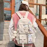 Lkblock Japanese High School Girls Backpack School Bags For Teenage Girls Multipockets New Backpack Women Mochila Feminina Bags