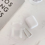 Lkblock Crystal Earphone Case For Apple AirPods Pro 2 Silicone Transparent Protective Cover For Air Pods 3 2 1 Accessories Charging Box