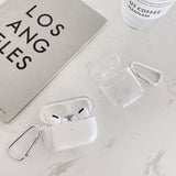 Lkblock Crystal Earphone Case For Apple AirPods Pro 2 Silicone Transparent Protective Cover For Air Pods 3 2 1 Accessories Charging Box