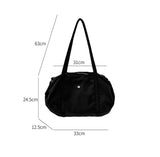 Lkblock Sweet Girls Nylon Shoulder Women Bag Korean Niche Design Summer Travel Beach Bag Female Totes Bags for Women Handbag