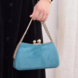 Lkblock Ladies Glitter Shoulder Bag Dinner Bag Luxury Brand Evening Bag Party Banquet Wedding Clutches Handbag Chain