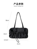 Lkblock Nylon Handbags Hobo For Women Shoulder Bag Luxury Designer Casual  FashionUnderarm Tote Bag Large Capacity Simple Versatile