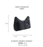 Lkblock Japanese Nylon Travel Shoulder Man Bag Streetwear Style College Teens Sling Men’s Bag Messenger Bags Causal School Cross Bag