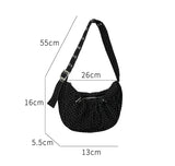 Lkblock High Street Women's Bag Shoulder Women Bag Korean Niche Design Summer Travel Beach Bag Female Totes Bags for Women Handbag