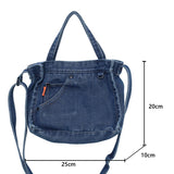 Lkblock Mini Blue Denim Bag