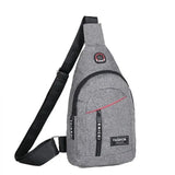 Lkblock New Shoulder Bag Man Casual Chest Business Male MultiFunctional Women Backpack Cycling Sports Rucksack Travel Pack