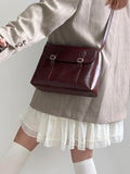 Lkblock Chic and Sophisticated Vintage Womens Crossbody Bag Featuring Spacious Storage Capacity