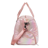 Lkblock Fashion Multi-function Gym Travel Shine Cotton Portable Handbags Women Bags Big Capacity Crossbody Handbag With Large Pocket
