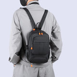 Lkblock Casual Men's Oxford Mini Backpack Mochilas De Hombre Backpack Men Sac a Dos Homme School Bag Waterproof Backpack Travel Backpack