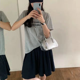 Lkblock Cute Fashion Womens Handbag Casual Pu Leather Korean Popular Elegant Small Shoulder Bag Sweet Silver Female Crossbody Bag