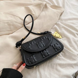 Lkblock Biscuit Design Shoulder Bags For Women Flap Shape Crossbody Messenger Bag Dual-strap Underarm Designer Handbag Luxury 2024