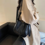 Lkblock 2024 New Luxury Brand Bag Minimalist Comfort Genuine PU Leather Bucket Bags Women Large Capacity Crossbody Totes Shoulder Bag