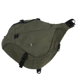 Lkblock Sports Bag Droplet Shape Outdoor Chest Bag Oblique Straddle Bag Single Shoulder Bag Large Capacity Casual Bag