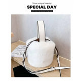 Lkblock Autumn Winter Furry Shoulder Bags Women Fluffy Crossbody Bag Faux Wool Tote Bag for Women Plush Handbag Clutch Top Handle Bag