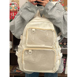 Lkblock Japanese Kawaii Itabag Women New 2024 Transparent Backpack Women Large Capacity Ita Backpack School Bags For College Student JK