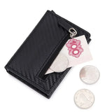 Lkblock New PU Leather Men Wallet Rfid Anti-magnetic Credit Cards Holder with Organizer Coin Pocket & Money Clips Purse