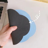 Lkblock Kawaii Cloud Mouse Pad Cute Desk Mat Waterproof Non Slip Insulation Pad Korean Stationery Table Mat Coster Office Supplies