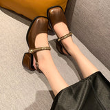 Lkblock Thick Soles Increase Small Shoes 2024 Autumn New Small British Wind plus Velvet Single Shoes Muffin Sole Loafers