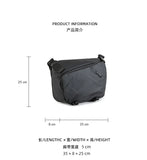 Lkblock Japanese Nylon Travel Shoulder Man Bag Streetwear Style College Teens Sling Men’s Bag Messenger Bags Causal School Cross Bag