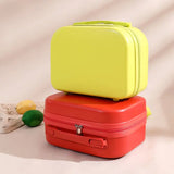 Lkblock Suitcases on Wheels Travel Bag Luggage Mini Black Red Small Size Cosmetic Case Box Trolley PC Case Free Shipping