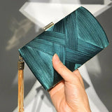 Lkblock Evening Bags Elegant Shoulder Luxury Designer for Women Trend 2024 Satin Tassel Purses Clutch Bag Small Handbag Crossbody Party