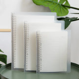 Lkblock Diary A4 A5 B5 Transparent Loose Leaf Binder Notebook Inner Core Cover Note Book Journal Planner Office Stationery Supplies