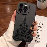 Lkblock Nice Christmas Tree Graphic Printed Phone Case for Redmi Note 13 Pro Plus 5G Turbo 3 12 12S 11S 11 10S 10 Redmi 12C 13C 4G Cover