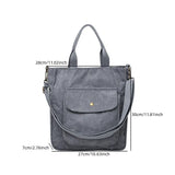 Lkblock Corduroy Student Bag