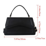 Lkblock New Fashion Sling Shoulder Bag Trend PU Leather Messenger Handbags Solid Color Leisure Stylish Crossbody Bags For Women Girls