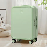 Lkblock Carry On Suitcase Password Rolling Luggage Case Women's Fashion Lightweight Luggage Zipper TSA Travel Suitcase on Wheels