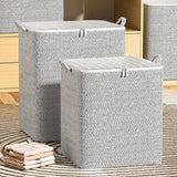 Lkblock 1pc Household Large Capacity Storage Bag Non-woven Material, Closet Wardrobe Organizer Can Be Used For Quilt Clothing, Toys