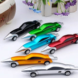 Lkblock Creative Car Shape Ballpoint Pens Funny Cartoon Writing Tools Toys Student Stationery School Office Supplies Gifts Souvenirs