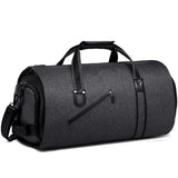 Lkblock Men's Hand Luggage Bag Sport Travel Bags Large Capacity Garment Handbag Folding Business Shoulder Bags Shoes Compartment