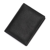 Lkblock Men Women Card ID Holder Business Credit Card Holders Organizer Wallet Purse Bags New Black Brown Fashion Leather Card Wallets