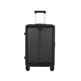 Lkblock Front Open Suitcase Rolling Luggage Suitcase 20 22 24 26 Inch Aluminium Alloy Trolley Handle Carry on Luggage Storage Travel Bag