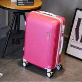 Lkblock ABS+PC luggage set travel suitcase on wheels Trolley luggage carry on cabin suitcase Women bag Rolling luggage spinner wheel