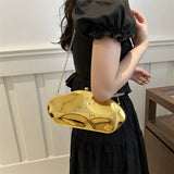 Lkblock Hot Selling Fashion Personality Luxury Acrylic Women's Crossbody Bag 2024 New Gold Party Banquet Women's Shoulder Bag Handbag