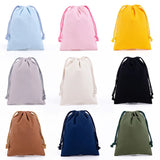 Lkblock Drawstring bag Cotton Storage organizer Tote Portable Handbags Grocery Shopping Shoulder bags Canvas foldable Travel Storage Bag