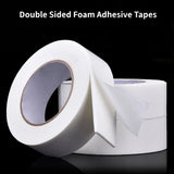 Lkblock 3 Meter Double Sided Foam Tapes White Sponge Adhesive Tape For Mounting Fixing Pad Sticky School Office Daily Pasting Supplies