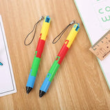 Lkblock Creative Foldable Ballpoint Pens Novely Removable Toys Pen For Kids Student Stationery Office School Supplies Gifts Souvenir