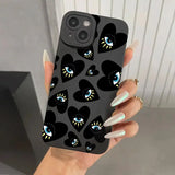 Lkblock Colorful Eyes Pattern Soft Phone Case for iPhone 16 15 14 12 11 13 Pro Max 14Plus 12 13 Mini 7 8 Plus X XS Max XR SE2 Back Cover