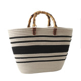 Lkblock Straw Beach Handbags For Women Designer Luxury Crochet Bags Bohemia Style Raffia Rattan Large Capacity Shopper Totes