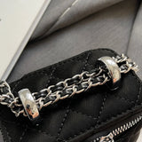 Lkblock PU Luxury Mini Box Crossbody Bags For Women Luxury Square Adjustable Chain Crossbody Women Girl Shoulder Flap Bag