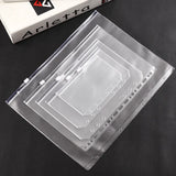 Lkblock A5 A6 A7 B5 A4 Loose-leaf Divider And Baffle PP Transparent Matte Loose-leaf Universal Notebook Divider Accessories