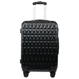 Lkblock Travel Rolling Luggage Sipnner Wheel ABS+PC Women Suitcase on Wheels Men Fashion Cabin Carry-on Trolley Box Luggage 20/28 Inch