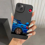 Lkblock Stylish Car Pattern Shockproof Phone Case For iPhone 16 15 14 13 12 11 Pro Max 13 12 Mini XSMax XR X 7 8 Plus SE 2022 Soft Cover